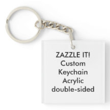 角アカスタムクリルキーチェーンキーリン空白のグ