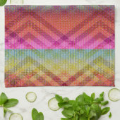 角カラフル度 キッチンタオル (折り畳み)