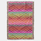 角カラフル度 スローブランケット (正面縦)