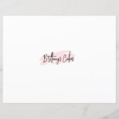 角ケーキ切り取りガイド2x2"パーティーサービス (裏面)