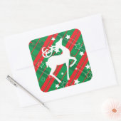 角シール,光沢,大, 3インチ(6枚) スクエアシール (封筒)