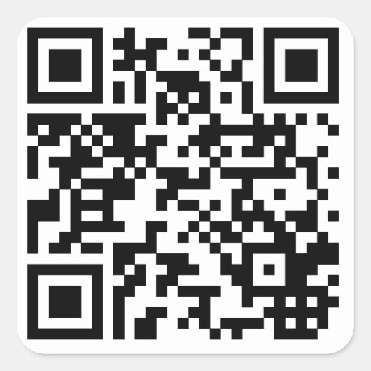 角ステッカー スクエアシール (正面)