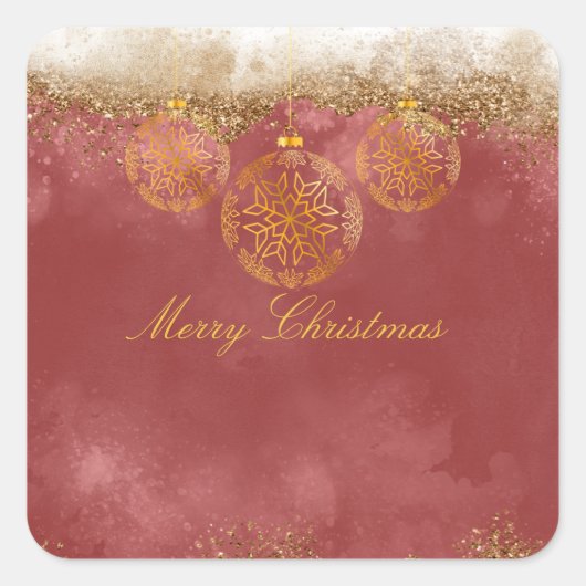 角ステッカー スクエアシール (正面)