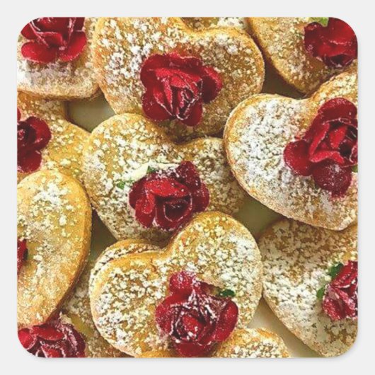 角ステッカー スクエアシール (正面)