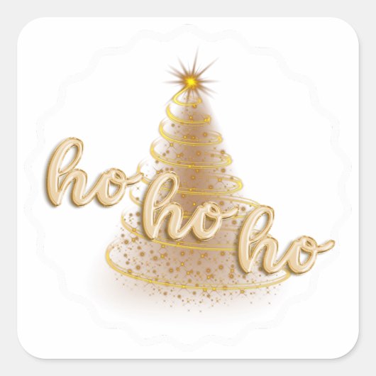 角ステッカー スクエアシール (正面)