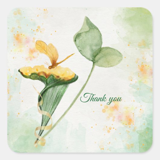 角ステッカー スクエアシール (正面)