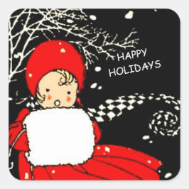 角ステッカー スクエアシール