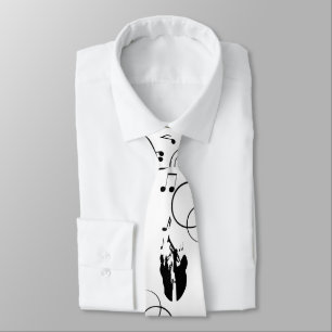 角セクショントランペットのジャズ音楽 ネクタイ