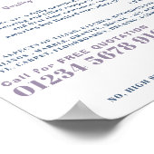 角タイル、床、タイルのインストーラ広告ー ポスター (角)