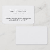 角ユニーク角を丸めた素晴らしい名刺 名刺 (正面/裏面)