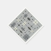 角丸四角形グレー スタンダードカクテルナプキン (角)