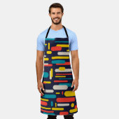 角丸四角形 エプロン (着用した状態)