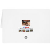 角付き牛のグリーティングカード (裏面横)