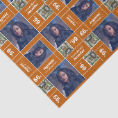 角写真卒業クラス年燃えたオレンジ 薄葉紙 (詳細)