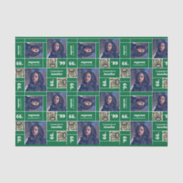 角写真卒業クラス年緑 薄葉紙