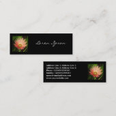 角写真 – アフリカデイジー スキニー名刺 (正面/裏面)