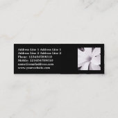 角写真 – マグノリア スキニー名刺 (裏面)