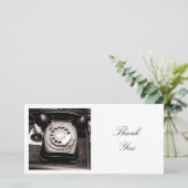 角写真 – 旧電話 サンキューカード (スタンド正面)