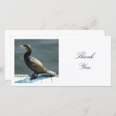 角写真 – 鵜 サンキューカード (正面/裏面)