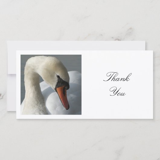 角写真 – Swan サンキューカード (正面)