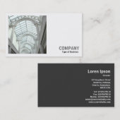 角写真(v2) – アーケード/モール 名刺 (正面/裏面)