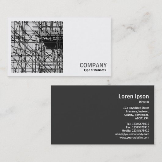 角写真(v2) – 足場 名刺 (正面/裏面)