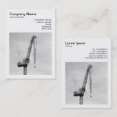 角写真(v3) – タワークレーン 名刺 (正面/裏面)