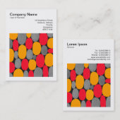 角写真(v3) -抽象芸術110615 名刺 (正面/裏面)