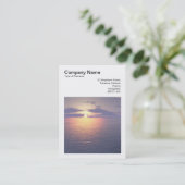 角写真(v3) – 日の出/日の入 名刺 (スタンド正面)