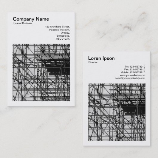 角写真(v3) – 足場 名刺 (正面/裏面)