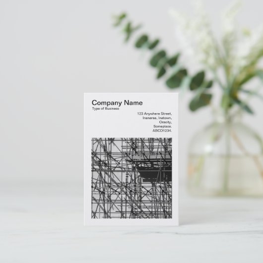 角写真(v3) – 足場 名刺 (スタンド正面)