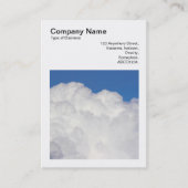 角写真(v3) - Cumulus Clouds 名刺 (正面)