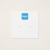 角型アドロガスタッドイヤリングHOlderディスプレイカード (正面)