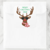 角型ステッカー、光沢 スクエアシール (バッグ)