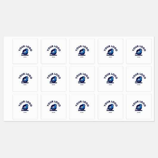 角型接着剤/防水ラベル ラベル (シート)