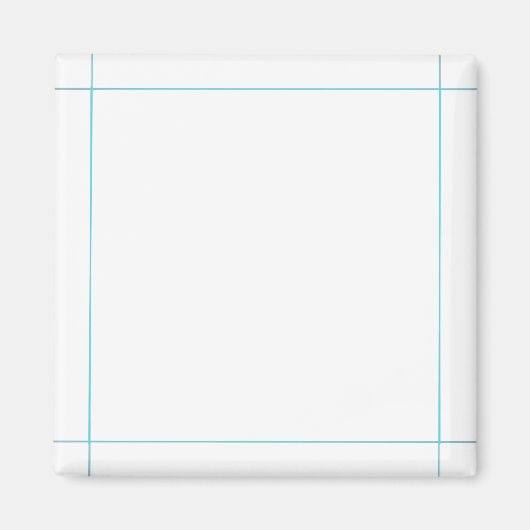 角型磁石テンプレート マグネット (正面)