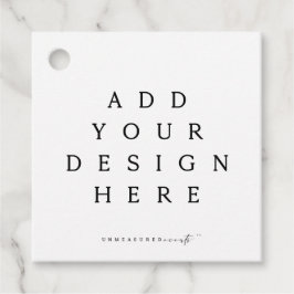 角型/丸型タグ印刷 フェイバータグ