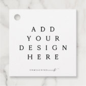 角型/丸型タグ印刷 フェイバータグ (正面)