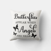 角度が近づくと蝶が現れる クッション (裏面)