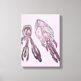 角度を付けたヴェイル 抽象的テクスチャアート キャンバスプリント