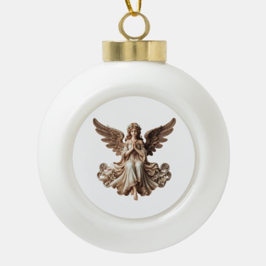 角度オーナメント セラミックボールオーナメント (正面)