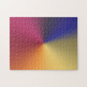 角度グラデーションパズル、11インチx 14インチ、252個 ジグソーパズル (横)