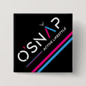 角度付きスナップボタン 缶バッジ (正面)