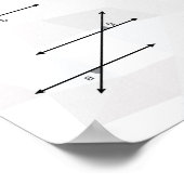 角度対 ポスター (角)