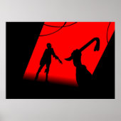 角張った ポスター (正面)