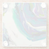 角形ガラスコースター ガラスコースター (裏面)