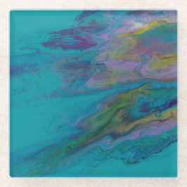 角形ガラスコースター ガラスコースター