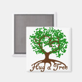 角形磁石を抱き締める マグネット (正面/裏面)