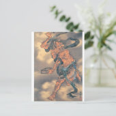 角日本のとブラシの悪魔 ポストカード (スタンド正面)