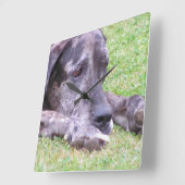 角時計 – カスタマイズ スクエア壁時計 (傾斜)